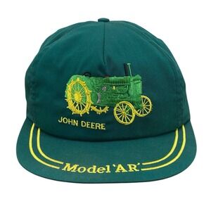 Vintage‎ John Deere Model A Collector Snapback Hat Victory Made in Canada